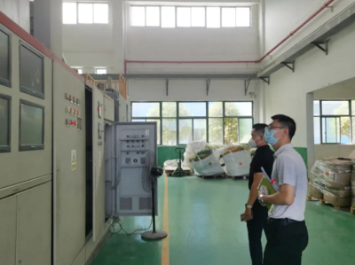 青浦區(qū)生態(tài)環(huán)境局開展上海巨浪環(huán)?，F(xiàn)場事中復(fù)核工作